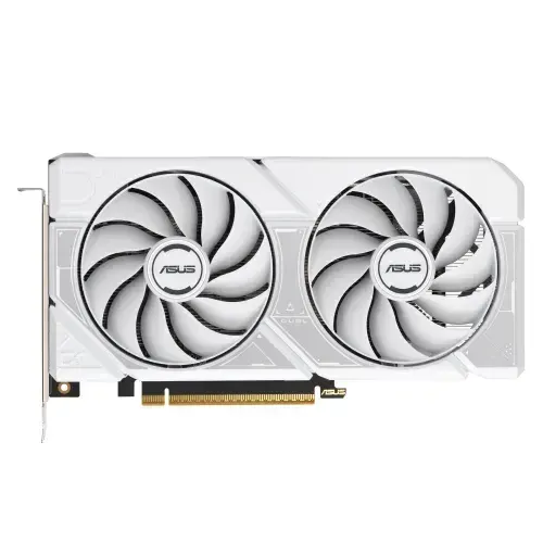 ASUS Dual GeForce RTX 5060 White OC Edition 8GB GDDR7 Graphics Card