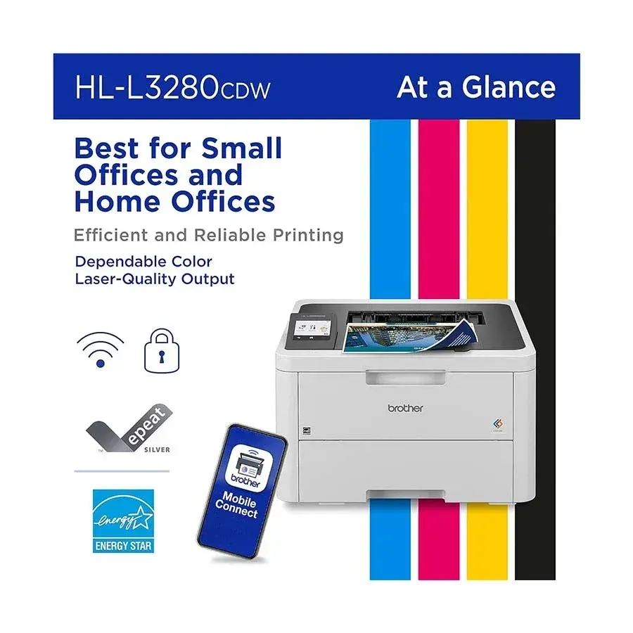 Brother HL-L3280CDW Single Function Laser Printer