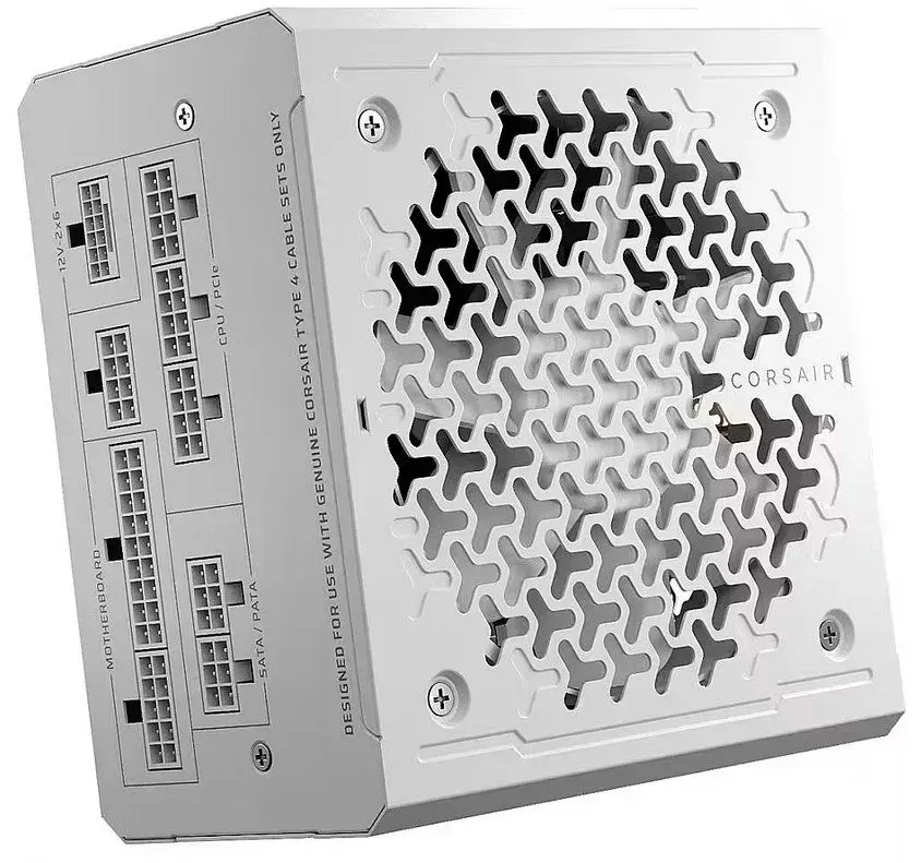 Corsair RMe Series RM1000e 1000W 80+ Gold Fully Modular ATX White Power Supply (UK)