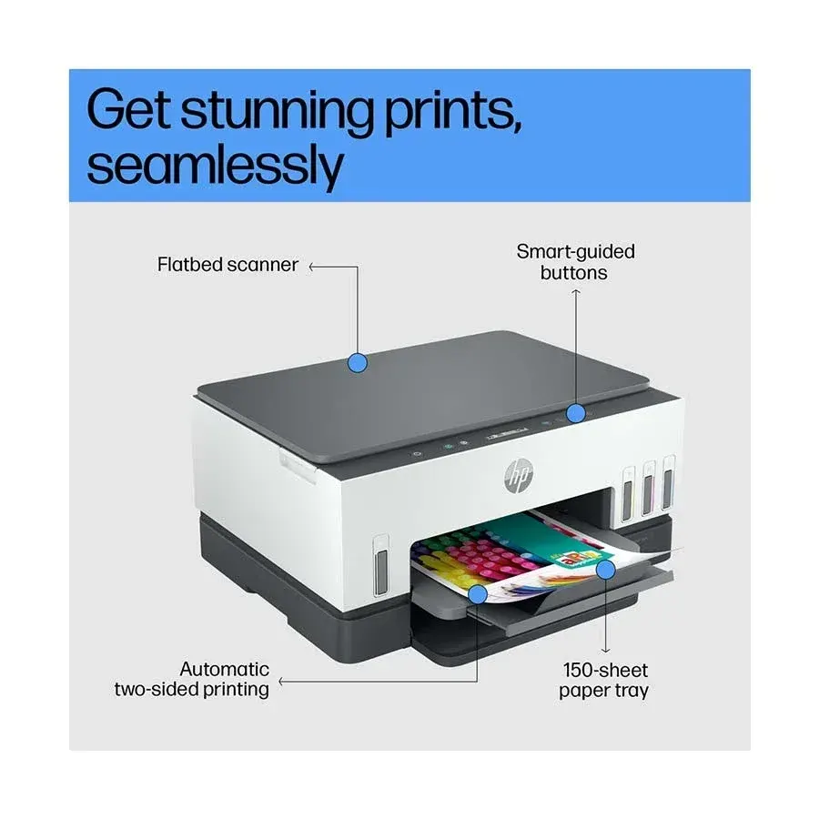 HP Smart Tank 670 Wi-Fi Duplexer All-in-One Color Printer