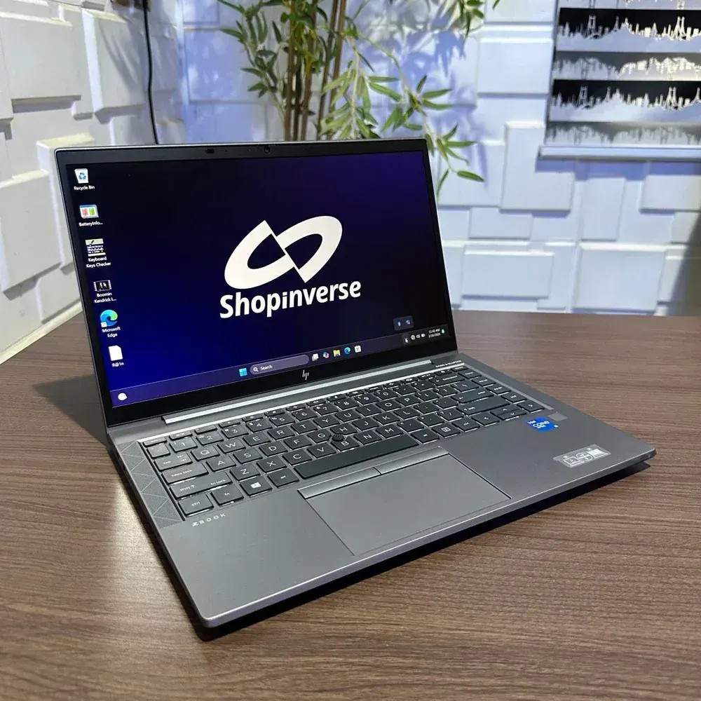 HP ZBook Firefly 14 G8 Intel i7 11th Gen NVIDIA T500 GDDR5 4GB, 14″ FHD Display