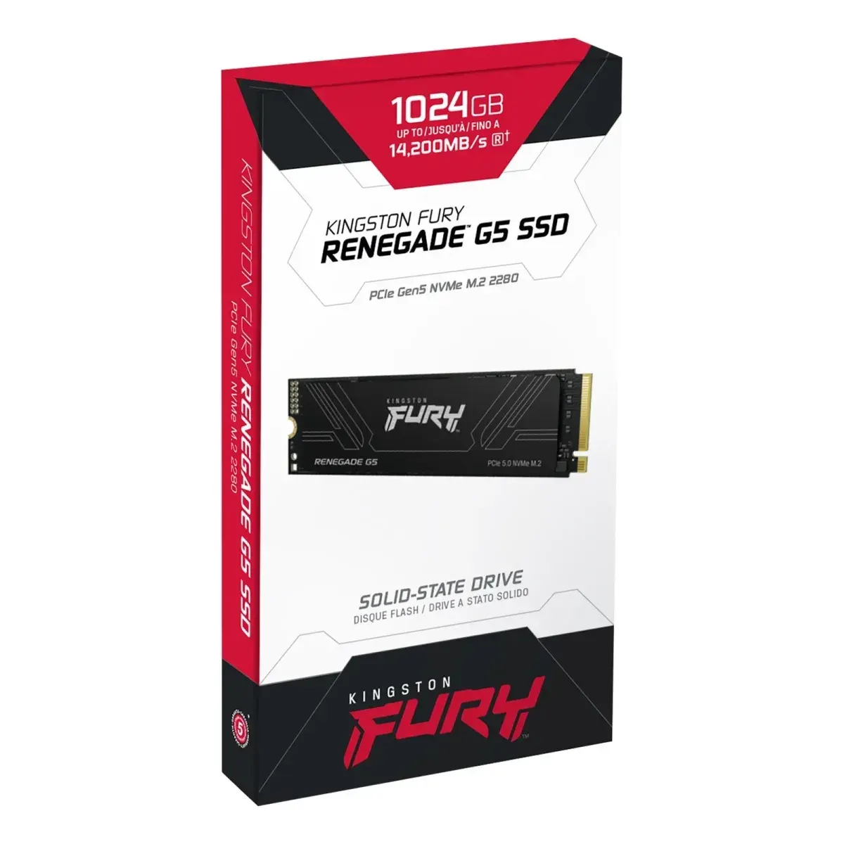 Kingston FURY Renegade G5 2TB PCIe 5.0 NVMe M.2 SSD