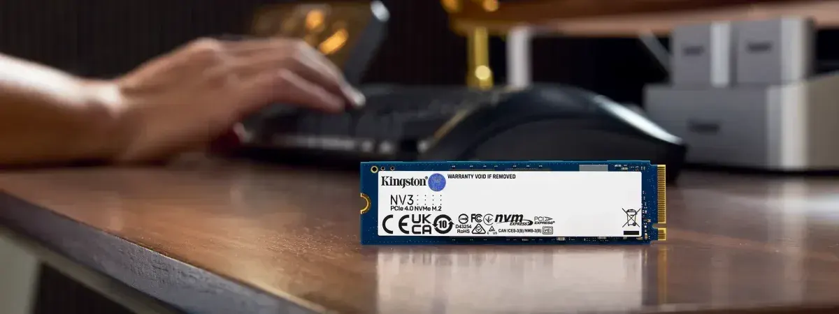 Kingston NV3 500GB M.2 PCIe Gen 4.0 NVMe SSD