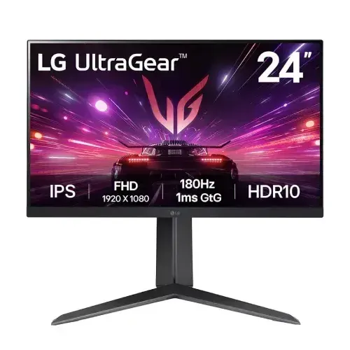 LG UltraGear 24GS65F-B 24″ FHD IPS 180Hz Gaming Monitor