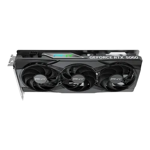 PNY GeForce RTX 5060 ARGB EPIC-X RGB Overclocked Triple Fan 8GB GDDR7 Graphics Card