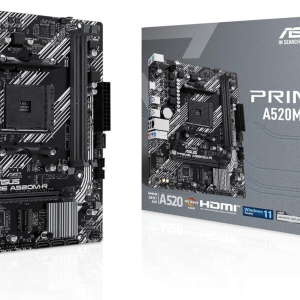 Asus PRIME A520M-R AM4 micro ATX Motherboard