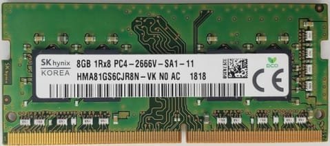 SK Hynix 8GB DDR4 Laptop RAM
