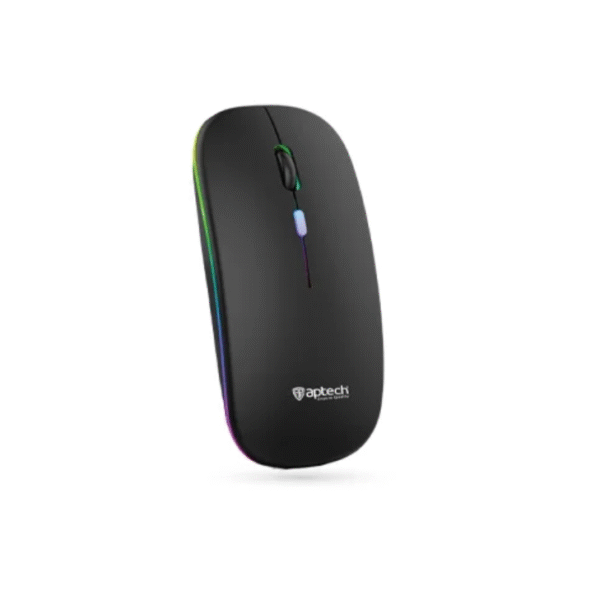 Aptech W61 Wireless Rechargeable Silent RGB Mouse