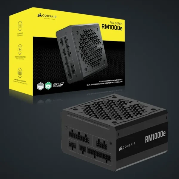 Corsair RMe Series RM1000e 1000W 80+ Gold Fully Modular ATX Power Supply (UK)