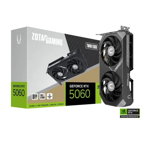 ZOTAC GeForce RTX 5060 Twin Edge 8GB GDDR7 Graphics Card