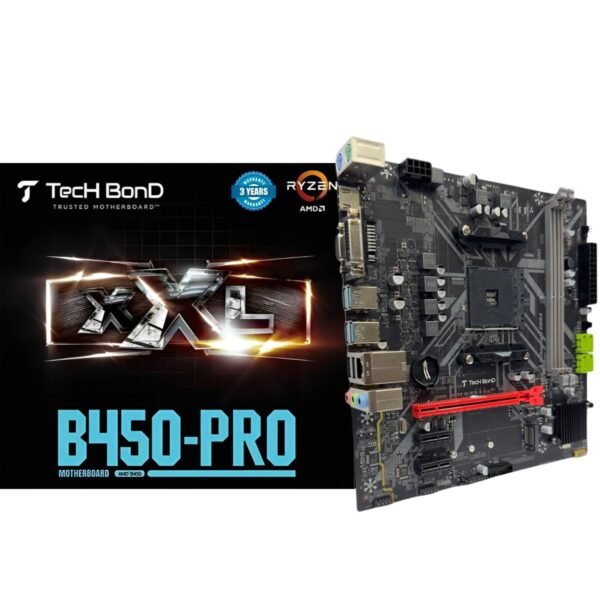 TecH BonD B450 PRO AMD AM4 Socket