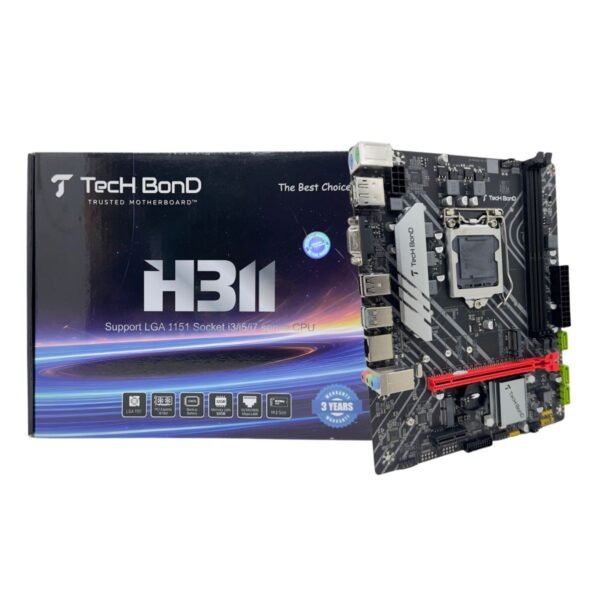 TecH BonD H311 Intel 6th/7th/8th/9th Gen M-ATX Motherboard